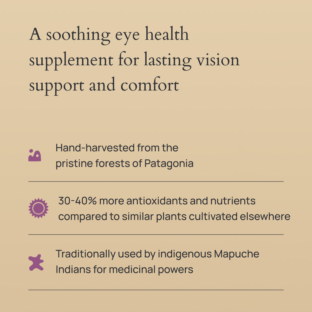 Andean Light Maqui Berry Eye Capsules